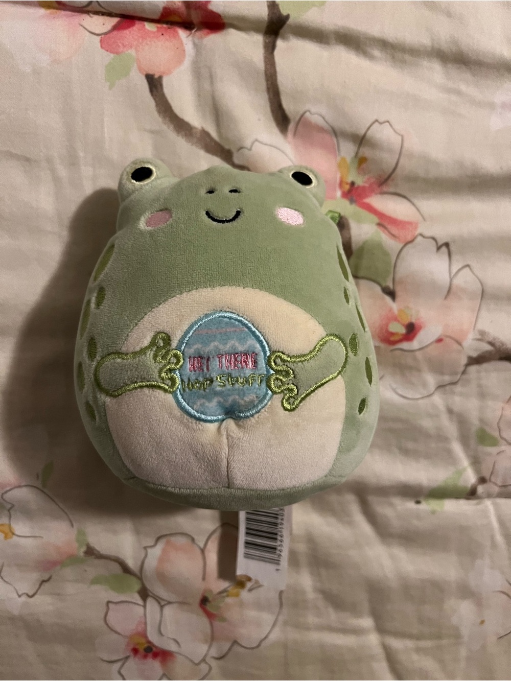 Squishmallows 5" Zhen The Frog Hey There Hop Stuff Easter Plush